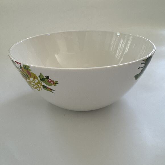 Sur La Table Serving Bowl Wildflowers Large EUC Country Farmhouse - Picture 2 of 11